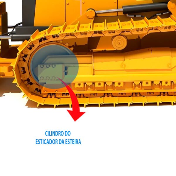 1650L - KIT DE REPARO PARA CILINDRO DO ESTICADOR DA ESTEIRA X60