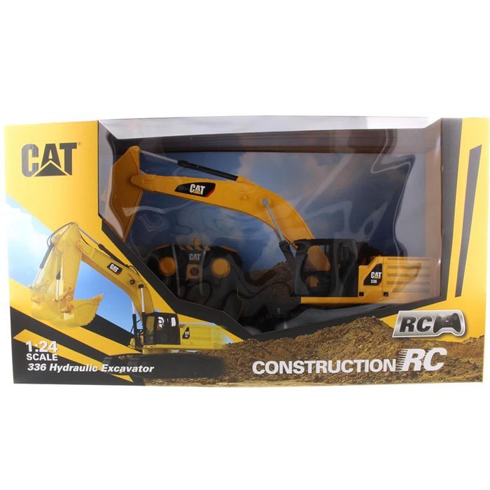 25005 1:24 Escavadeira hidráulica Cat 336 com controle remoto. - Imagem 2