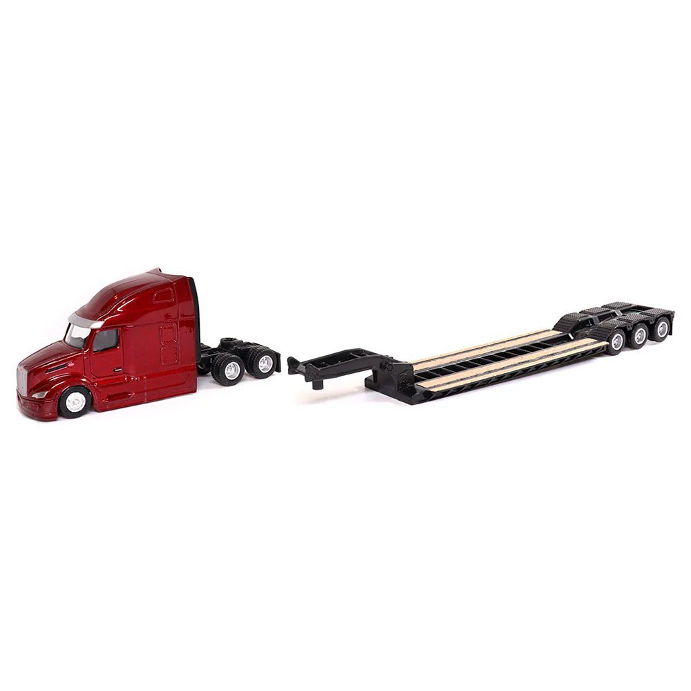 84419 - Caminhão reboque com Trator de Esteira D5M 1:87 - Imagem 4