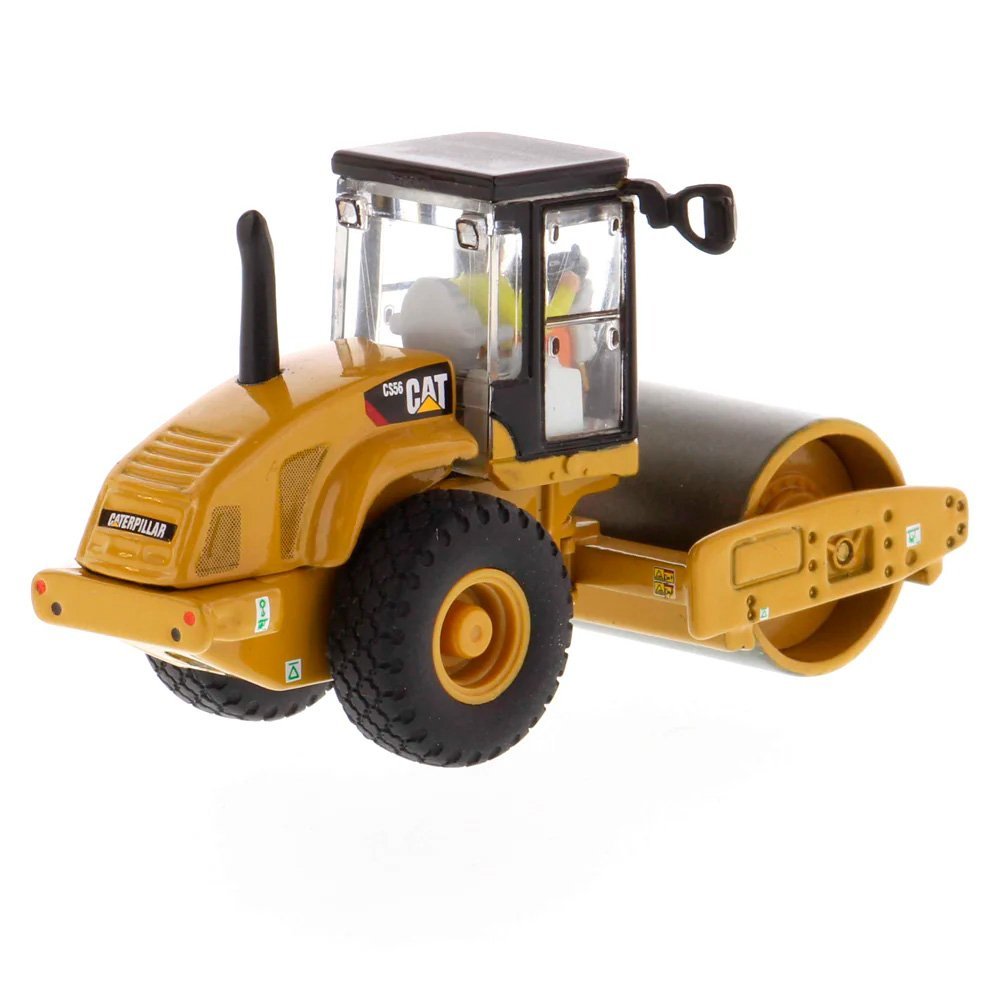 85246 Compactador de solo vibratório de tambor liso Cat® CS56 na escala 1:87 - Imagem 2