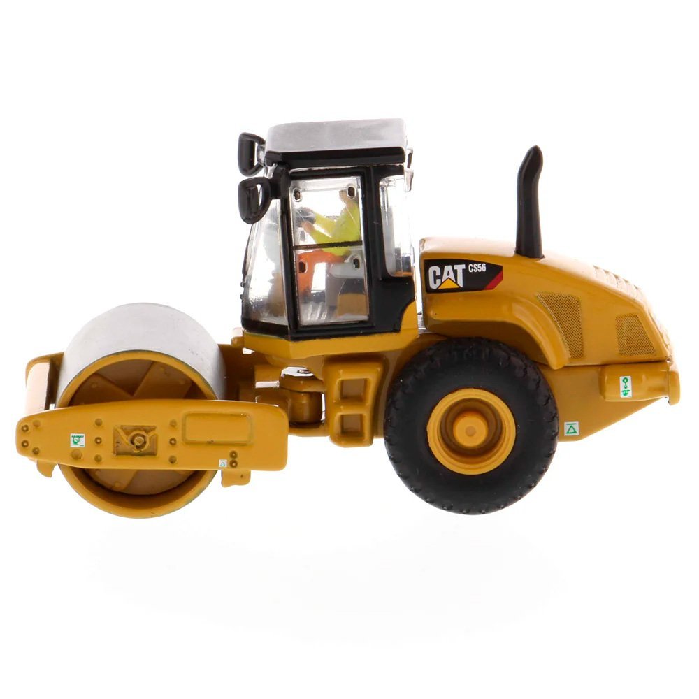 85246 Compactador de solo vibratório de tambor liso Cat® CS56 na escala 1:87 - Imagem 3