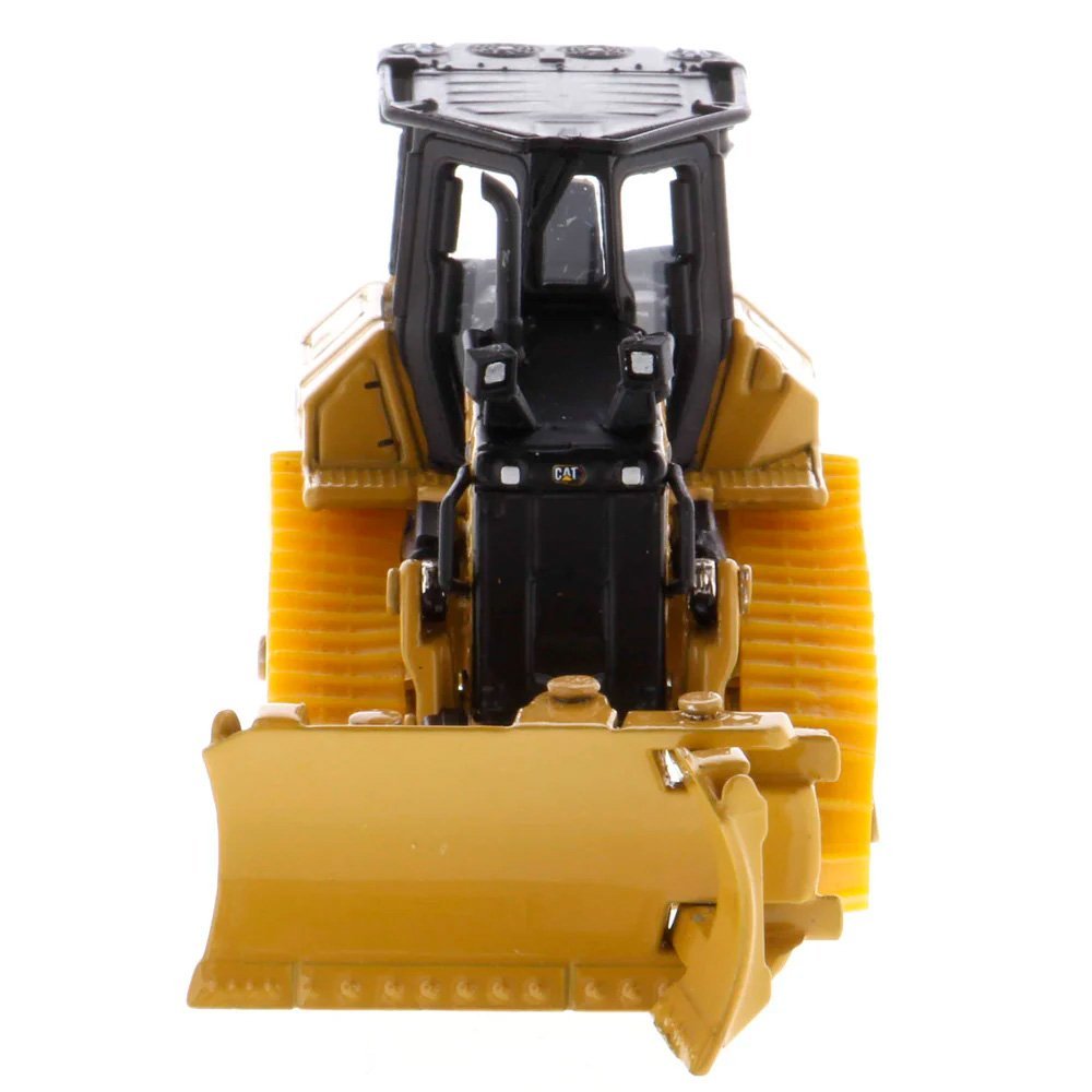 85953 Trator de esteiras Cat D5 na escala 1:87 com esteiras para nivelamento fino e lâmina dobrável. - Imagem 3