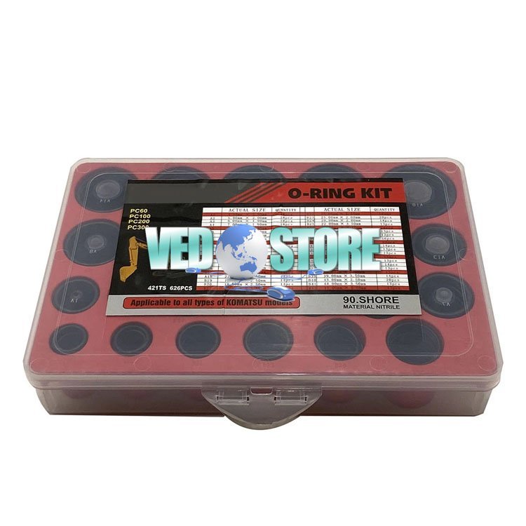 BOXKOM2 - KIT ORING KOMATSU - 626PCS