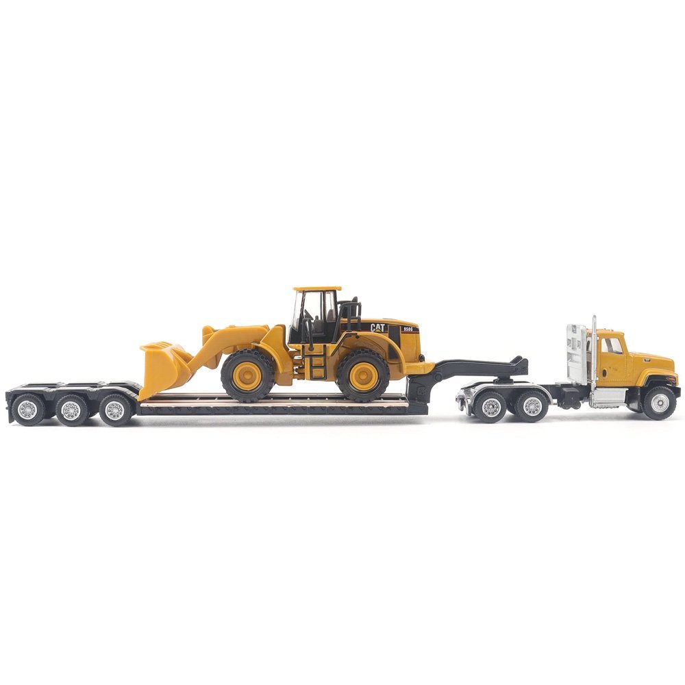 84418 Miniatura Caminhão reboque com pá carregadeira Cat 950G 1:87 - Imagem 2