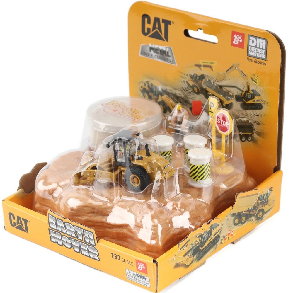 84555 - Miniatura Compactador de Solo Cat® CS56 Padfoot – Escala 1:87 - Imagem 3
